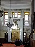 View towards the mihrab