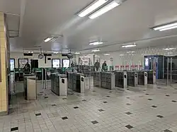 Ticket hall, 2017
