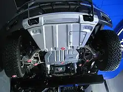 Front skid plate