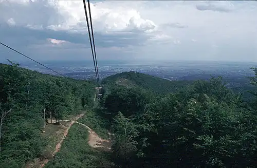 View of Zagreb from Sljeme