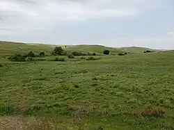 Typical Smoky Hills rangeland