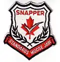 Standards Flight badge 1981. Snapper Flight was responsible for evaluating students through flight testing.