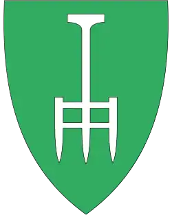 Coat of arms of Snillfjord Municipality (1990-2019)