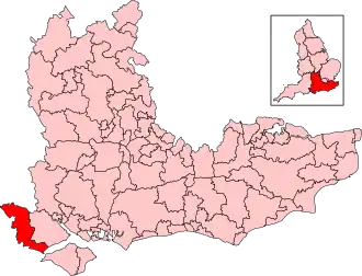 Map of constituency