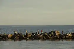 Fishers at South Mole