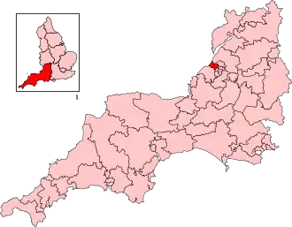 Map of constituency