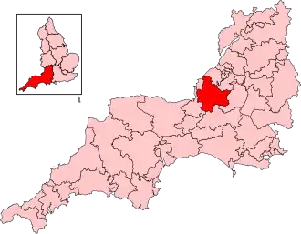 Map of constituency