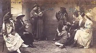 Performance of 29th Division RAMC Fragments. Cologne, Germany 1918