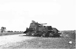 Destroyed BA-10 after Khalkhin Gol, 1939