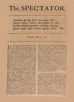 The Spectator 7 June 1711