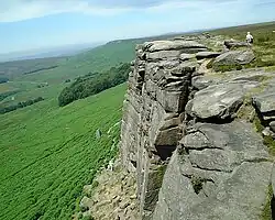 Stanage Edge website for Pride and Prejudice 2005, aesthetic concept of the sublime