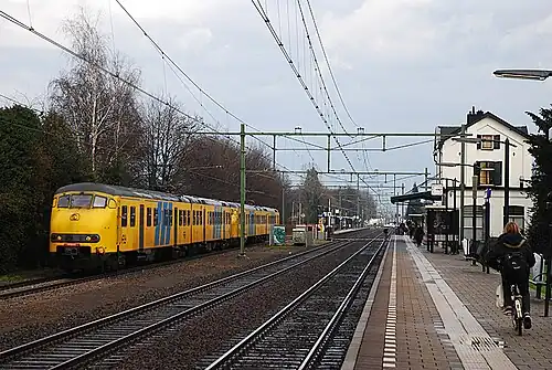 Two Plan Vs at Oisterwijk railway station