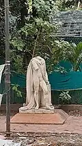 Statue of Marquis Cornwallis at Bhau Daji Lad Museum. It was formerly located at the centre of Bombay Green.