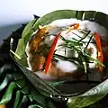 Steamed fish cake or locally known as Hor mok