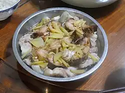 Steamed pork with salted fish