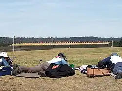 Photograph of a large outdoor shooting range.