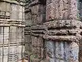 Stone Carving on the sides of Yameswar Temple