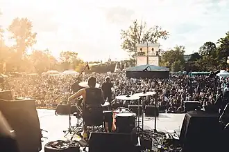 Story Untold live at Prague Summer Festival on June 12, 2022, opening for The Offspring.