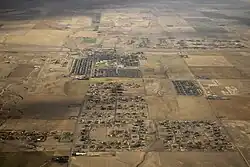 Aerial photo of Strasburg