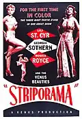 Image 95Striporama 1953 movie poster featuring Lili St. Cyr