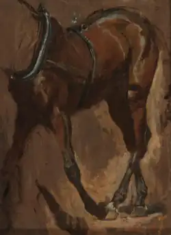 G-137. Study of a Horse (1879), ex collection: Hirshhorn Museum and Sculpture Garden.