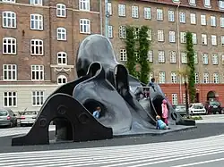 Octopus slide in Copenhagen