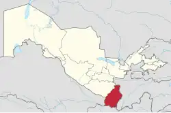 Surxondaryo in Uzbekistan