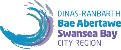 Official logo of Swansea Bay City Region Dinas-Ranbarth Bae Abertawe