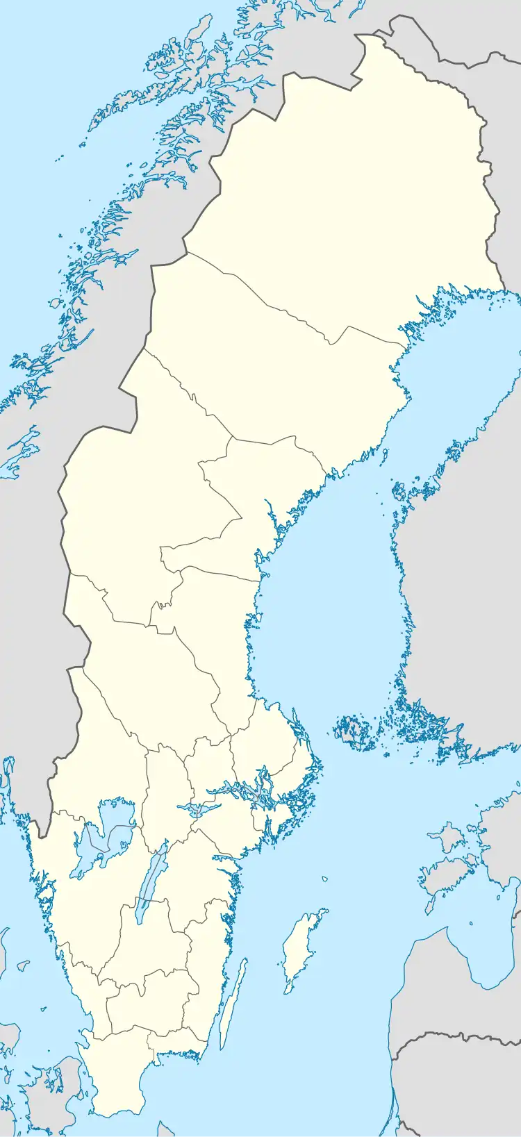 Basketligan dam is located in Sweden