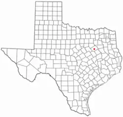 Location of Oak Valley, Texas