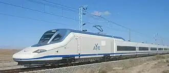 AVE train Talgo 350 (Renfe Class 102).