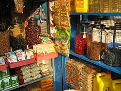 Spices sold in Taliparamba, India