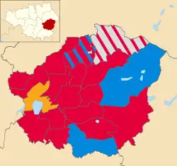 2004 results map