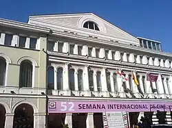 During the Seminci 2007 festival