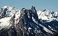 Telephoto of Mount Louis as seen from Sulphur Mountain