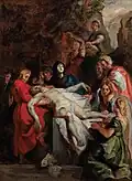 Eugène Delacroix, The Entombment (after Peter Paul Rubens), 1836