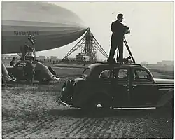 The Hindenburg in 1936