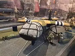 Loading airborne troops Artist: Gillian Wright & Diane McCombs