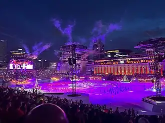 Singapore's National Day Parade (NDP) 2023 at the Padang.