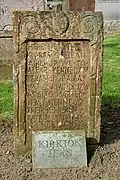The grave of 'Kirkton Jean'