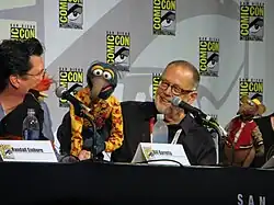 Dave Goelz performing Gonzo at San Diego Comic-Con 2015.