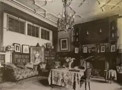 The patient's sitting room at 9 Grosvenor Gardens[7]