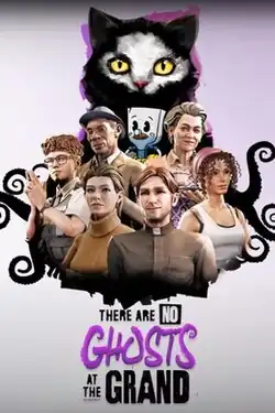 Cover art showing characters including a cute cat