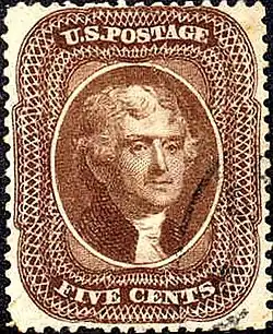 Thomas Jefferson Issue of 1857