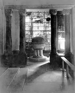 Tiffany Chapel from the 1893 Word's Columbian Exposition, now in the Charles Hosmer Morse Museum of American Art in Winter Park, Florida