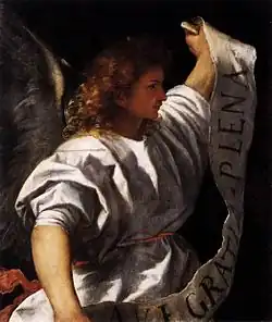 Angel of the Annunciation by Titian (1520–1522)