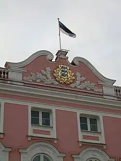 Image 11Toompea castle – the seat of the Riigikogu (from History of Estonia)