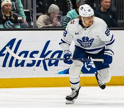 Toronto Maple Leafs at Seattle Kraken - 2024-01-21 - William Nylander (53480729074) (cropped).jpg