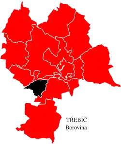Location of Borovina