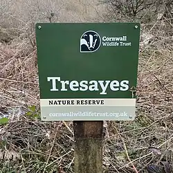 Tresayes Quarry Sign- geograph.org.uk - 3758281